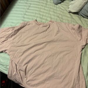 H&M Light Pink Short Sleeve Tee